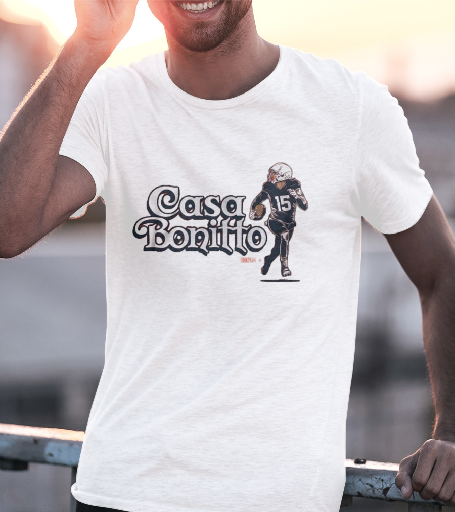 Casa Bonitto 15 Football Player T-Shirt