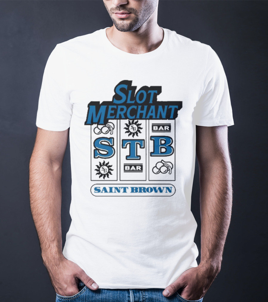 Slot Merchant STB Bar Saint Brown Amon-ra St Brown T-Shirt