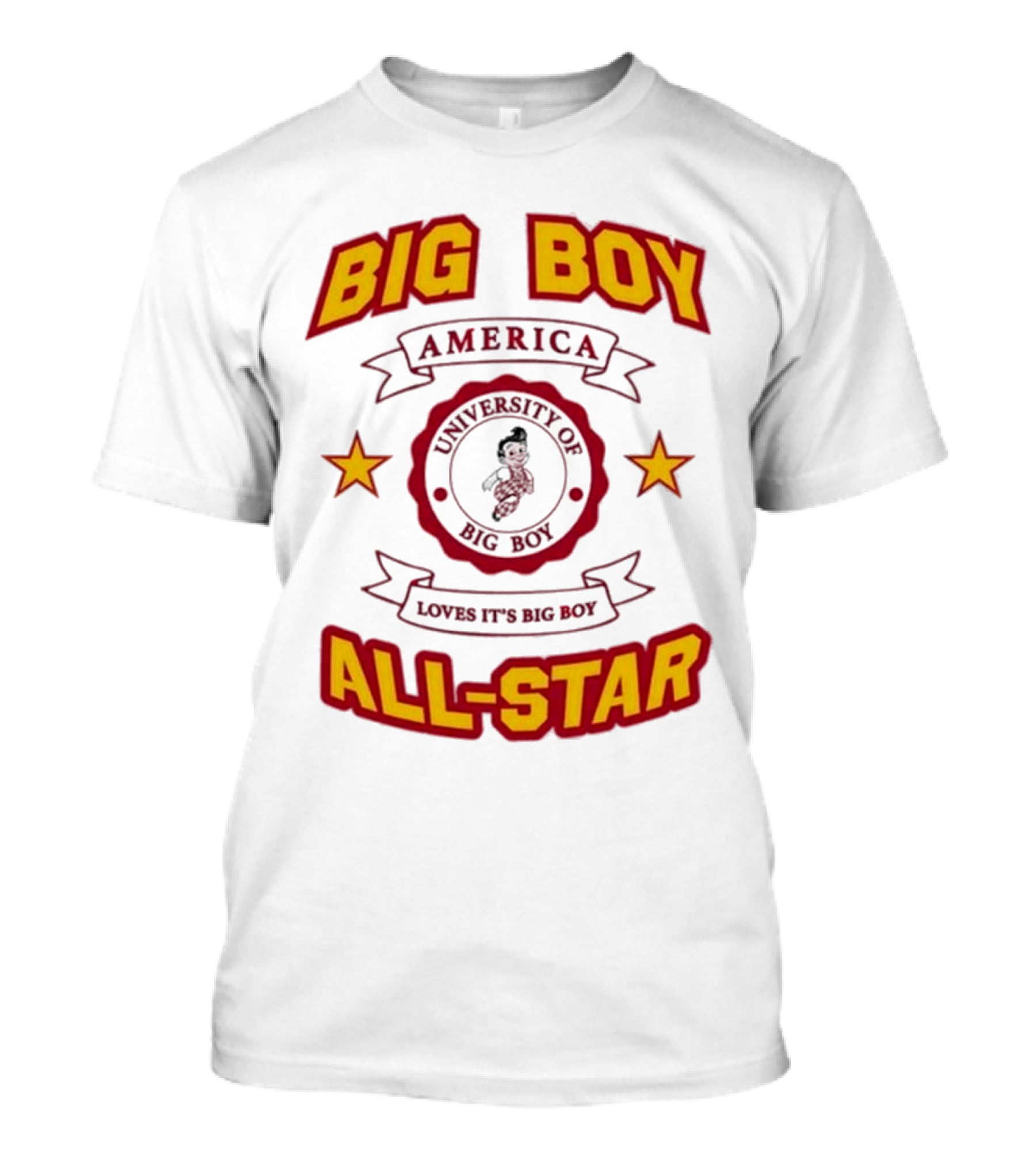 Big Boy University Of America All-Star Loves It's Big Boy T-Shirt