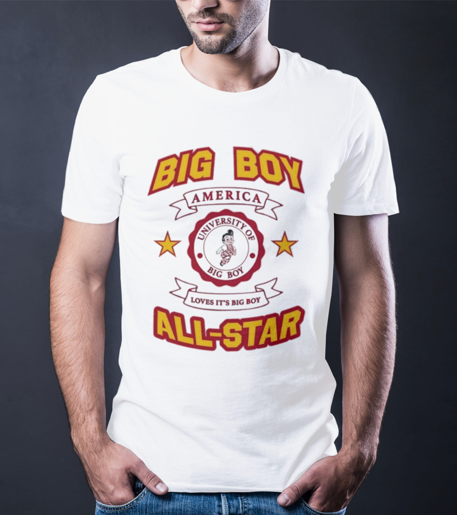 Big Boy University Of America All-Star Loves It's Big Boy T-Shirt