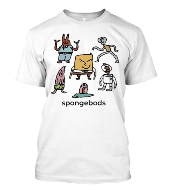 Dalesbits Spongebods Character Lineup T-Shirt