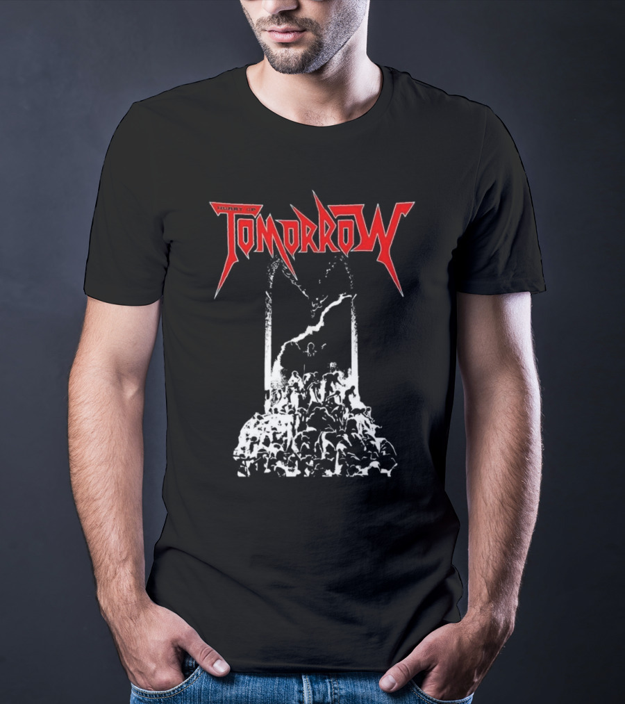 Hurry Up Tomorrow Heavy Metal Gothic Architecture Crowd T-Shirt