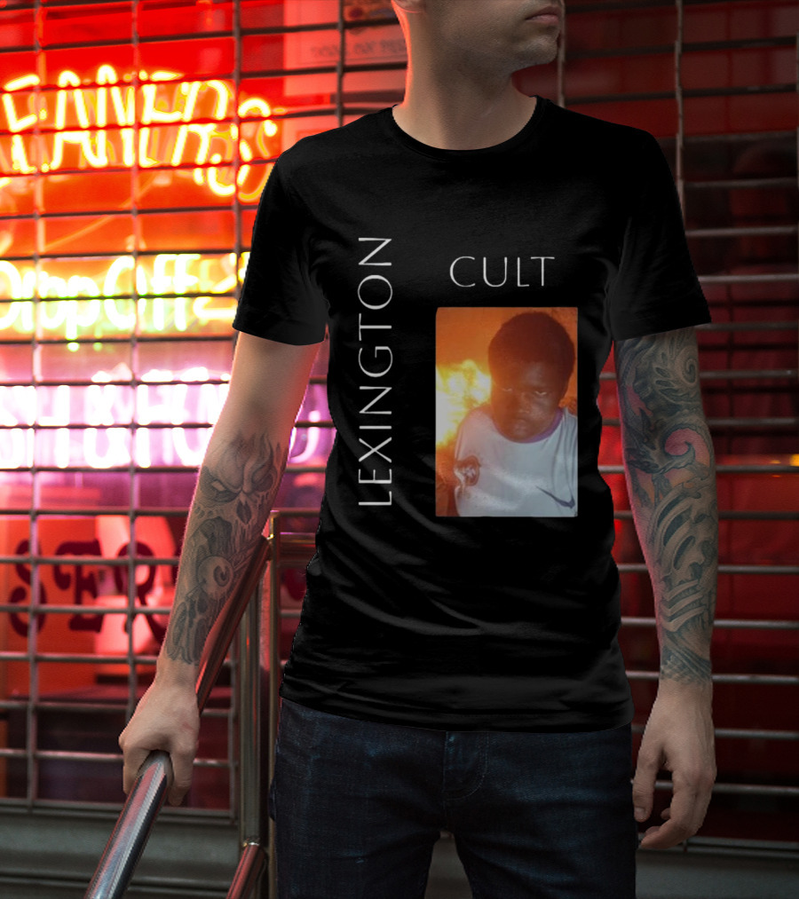 Lexington Jones Lexington Cult Soccer Fire Scene T-Shirt