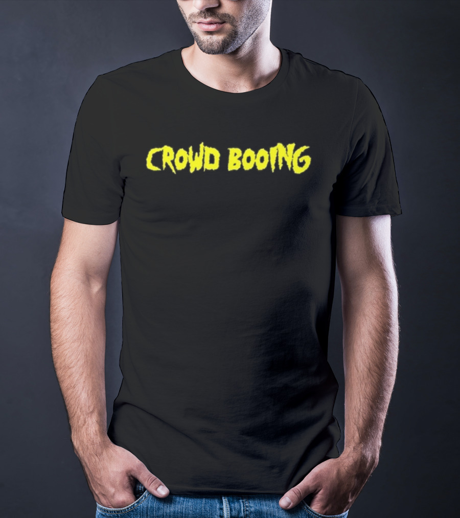 Notthattomgreen Hulk Hogan Crowd Booing T-Shirt