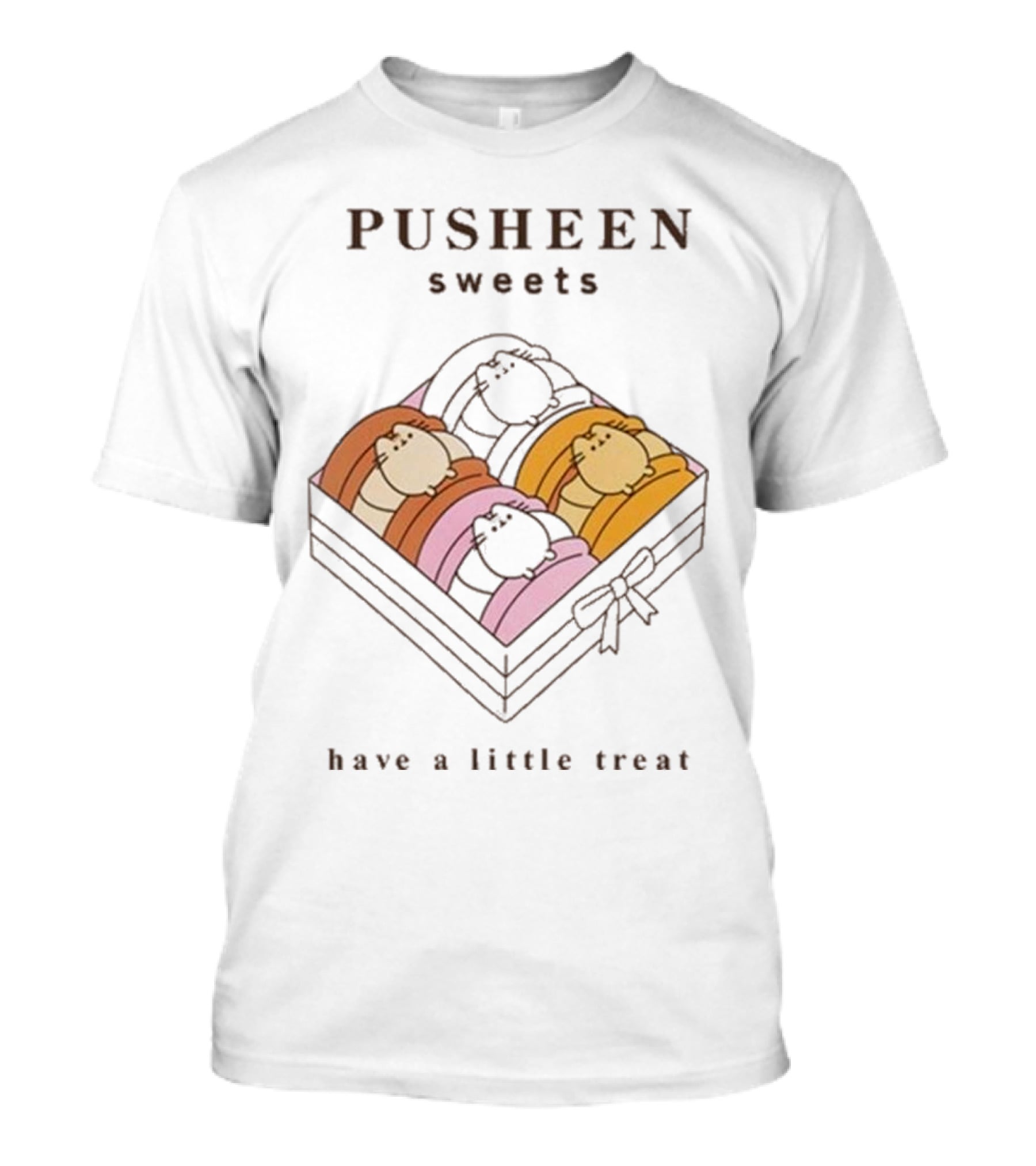 Pusheen Sweets Have A Little Treat Boxed Delight T-Shirt