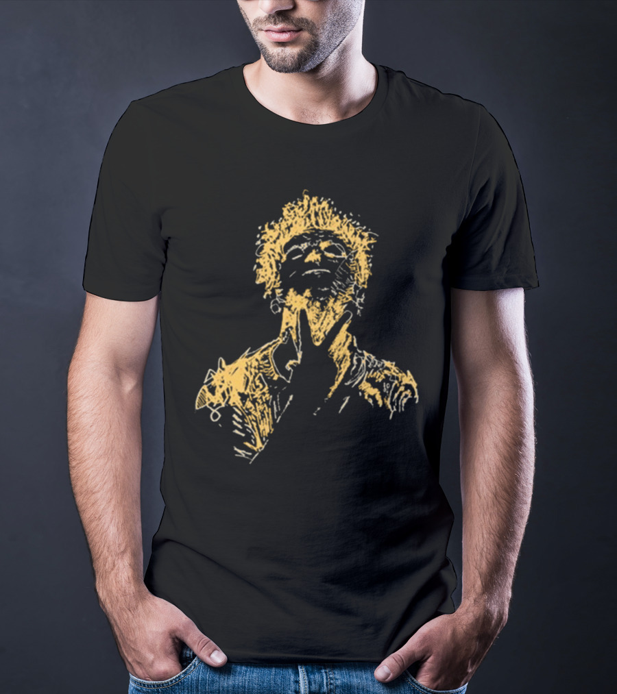 Born Losers Records Anthony Green California Fire Relief Fund Sketch T-Shirt