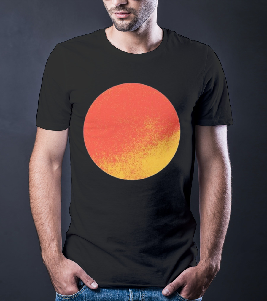 Silverstein Don’t Let Me Get Too Low Sunset Circle T-Shirt