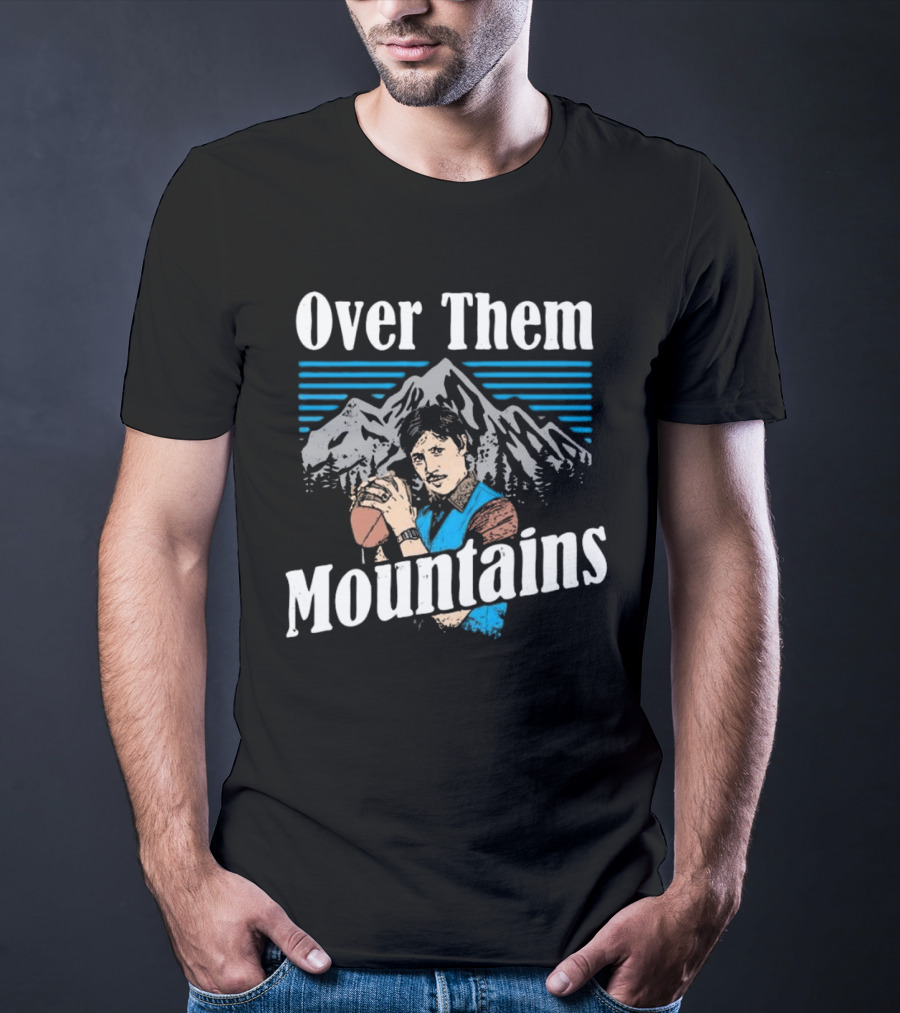 Uncle Rico Throwing Football Over Them Mountains T-Shirt