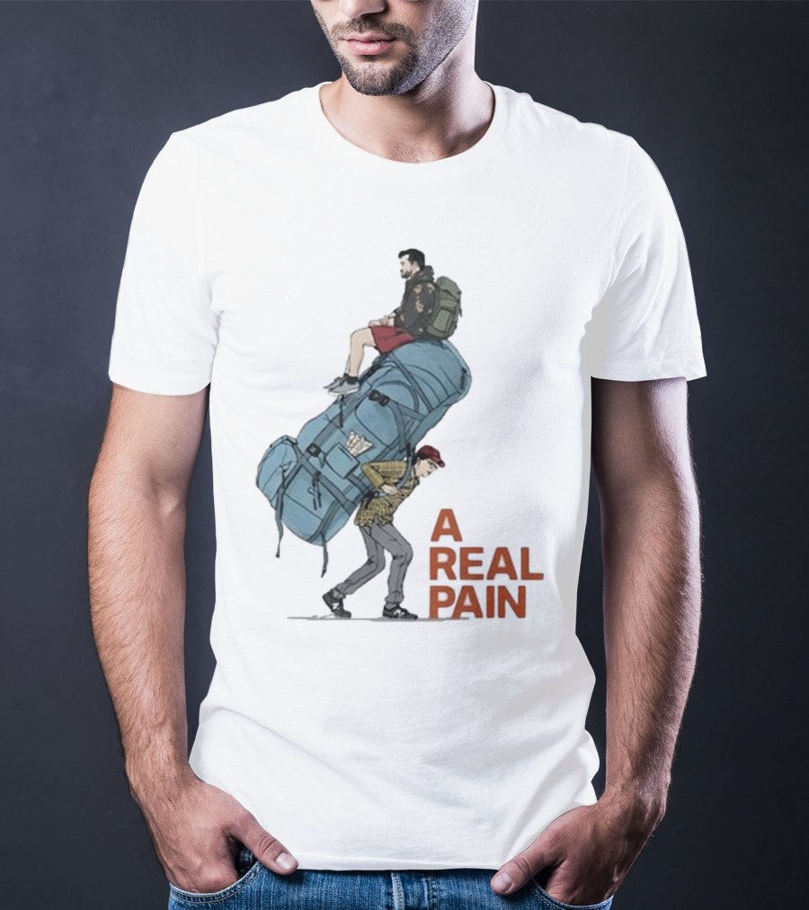 Team Picturehouse Searchlight Pictures A Real Pain Heavy Backpack T-Shirt