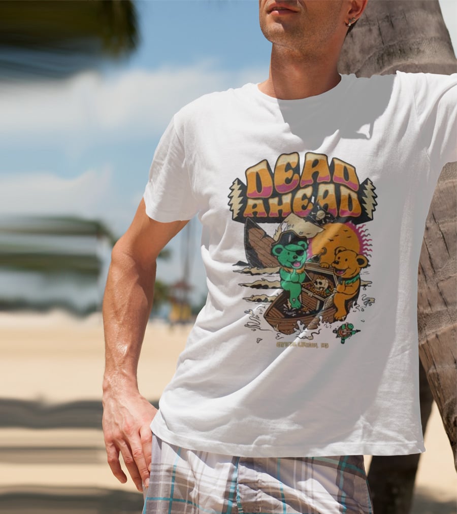Dead Ahead Riviera Cancun Mexico January 9-13 2025 Bear T-Shirt