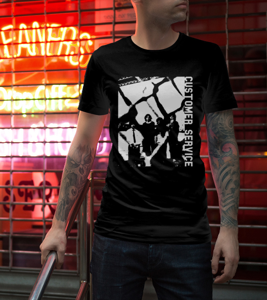 Customer Service Retro Boy Band T-Shirt