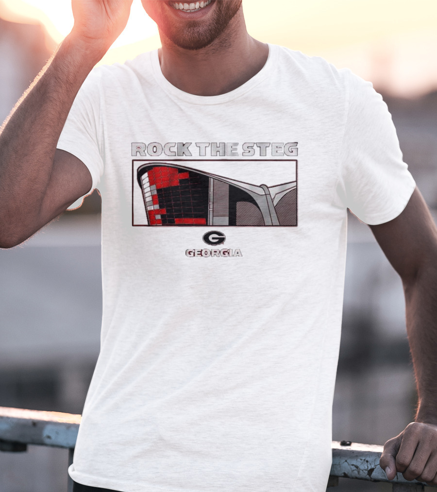 Georgia Bulldogs Rock The Steg Arena Georgia T-Shirt