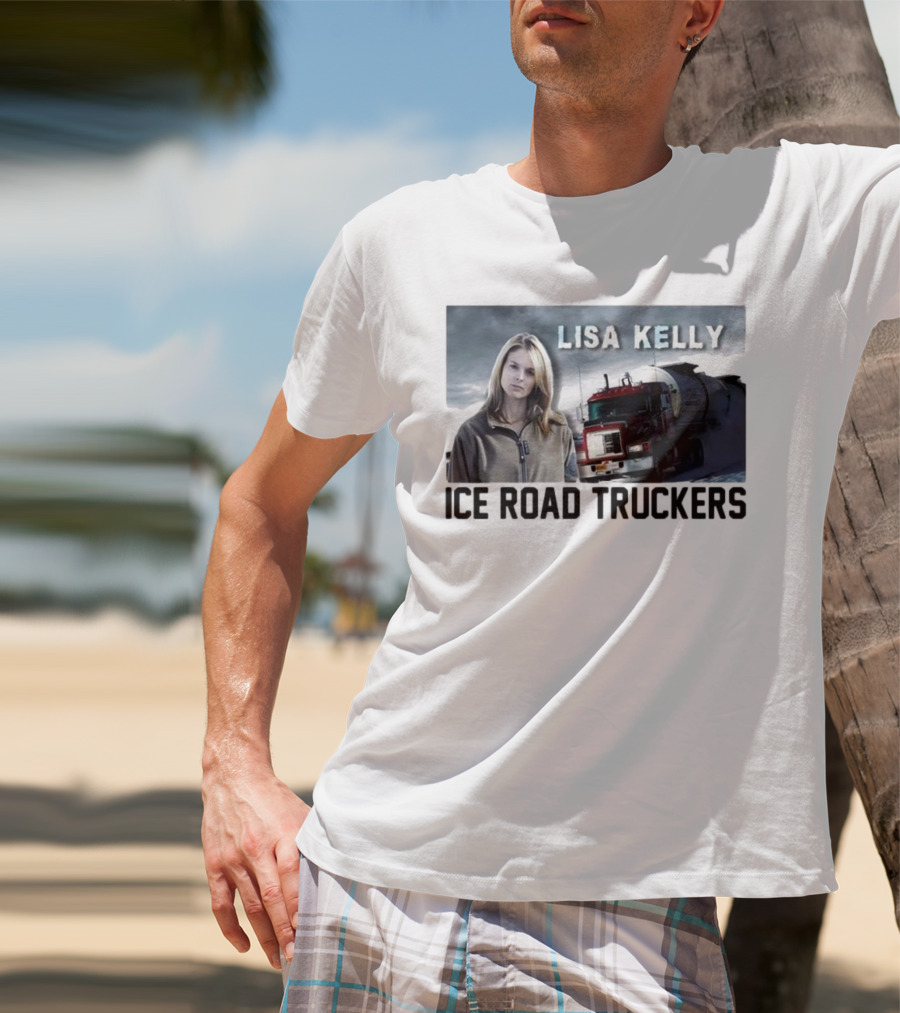 Lisa Kelly Ice Road Truckers Red Truck Adventure T-Shirt