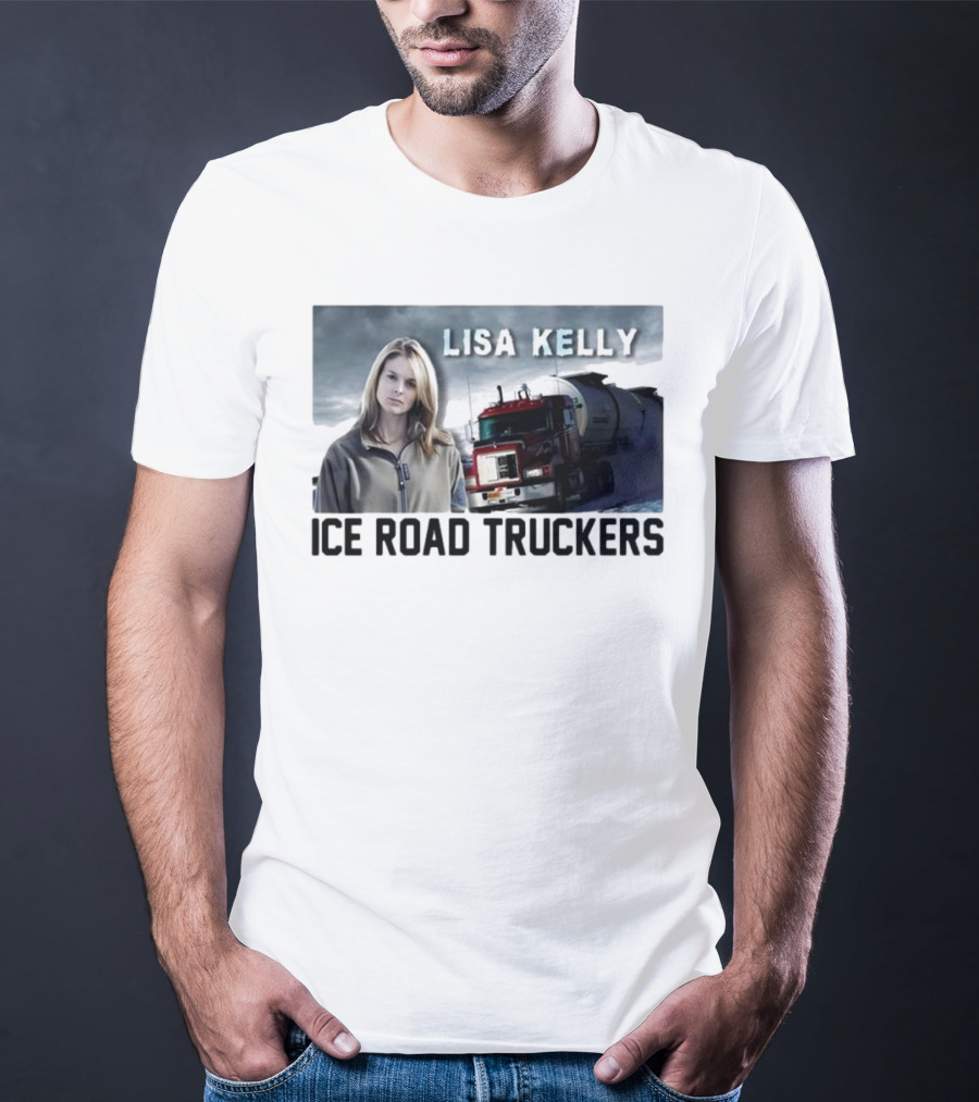 Lisa Kelly Ice Road Truckers Red Truck Adventure T-Shirt