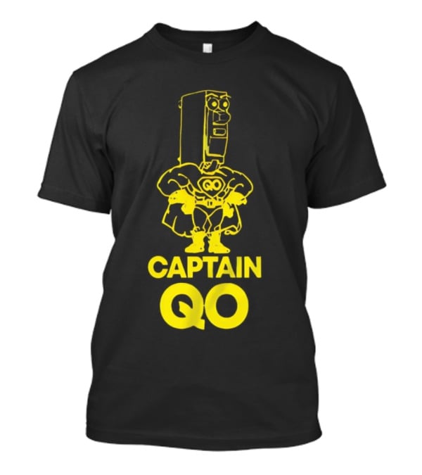 Captain QO Superhero The Big Bang Theory Comic T-Shirt
