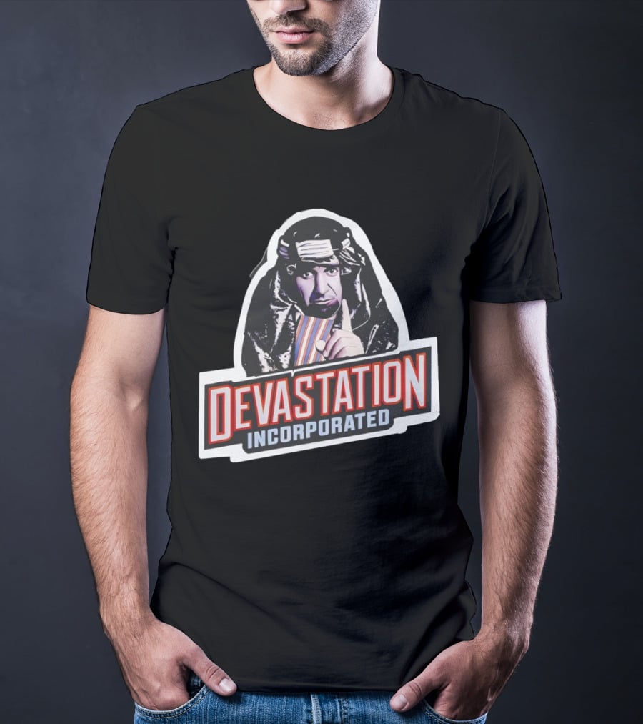 Devastation Incorporated Skandar Akbar Iconic Wrestling Legend T-Shirt