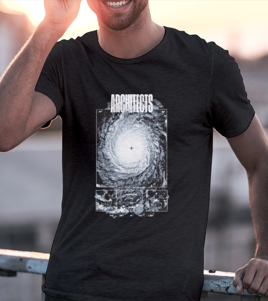 Architects Nowhere To Go Blackhole Spiral T-Shirt