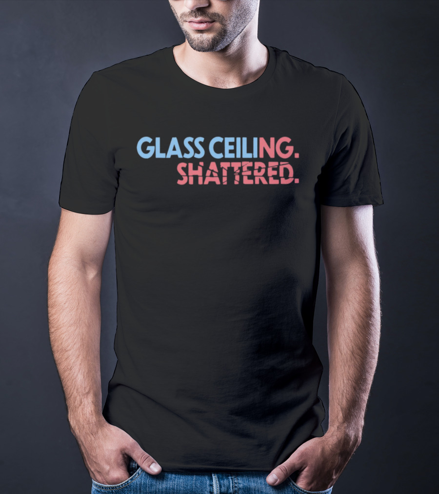 Glass Ceiling Shattered Empowerment T-Shirt