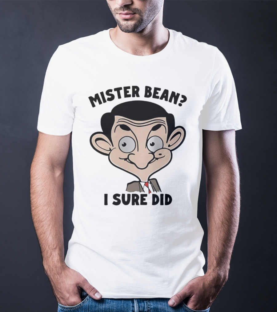 Mister Bean I Sure Did Face T-Shirt