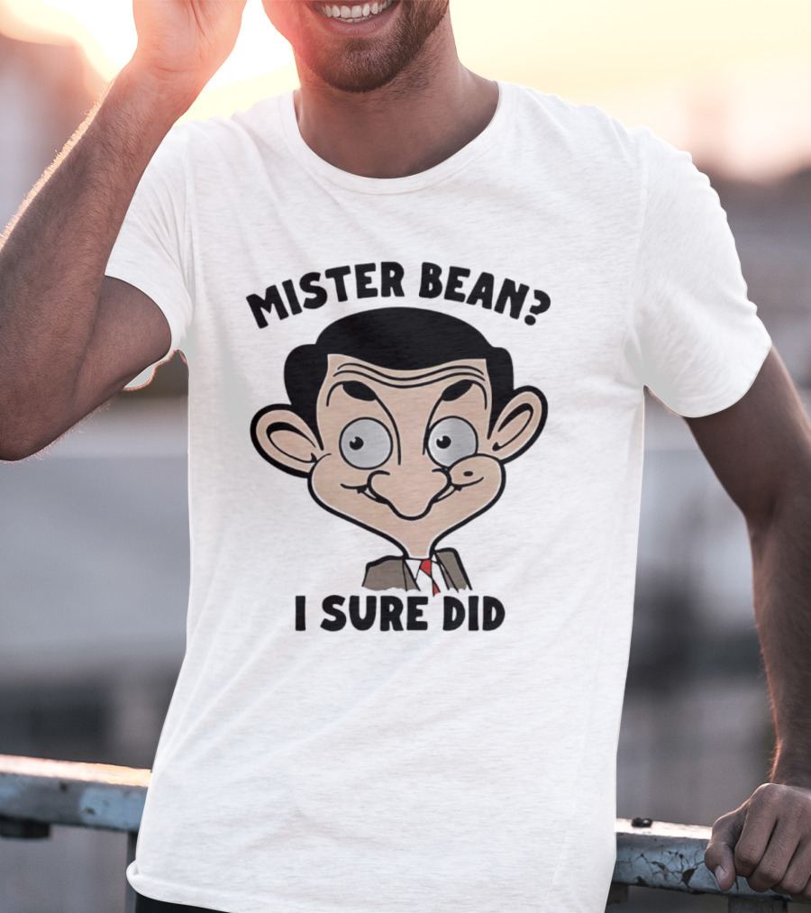 Mister Bean I Sure Did Face T-Shirt