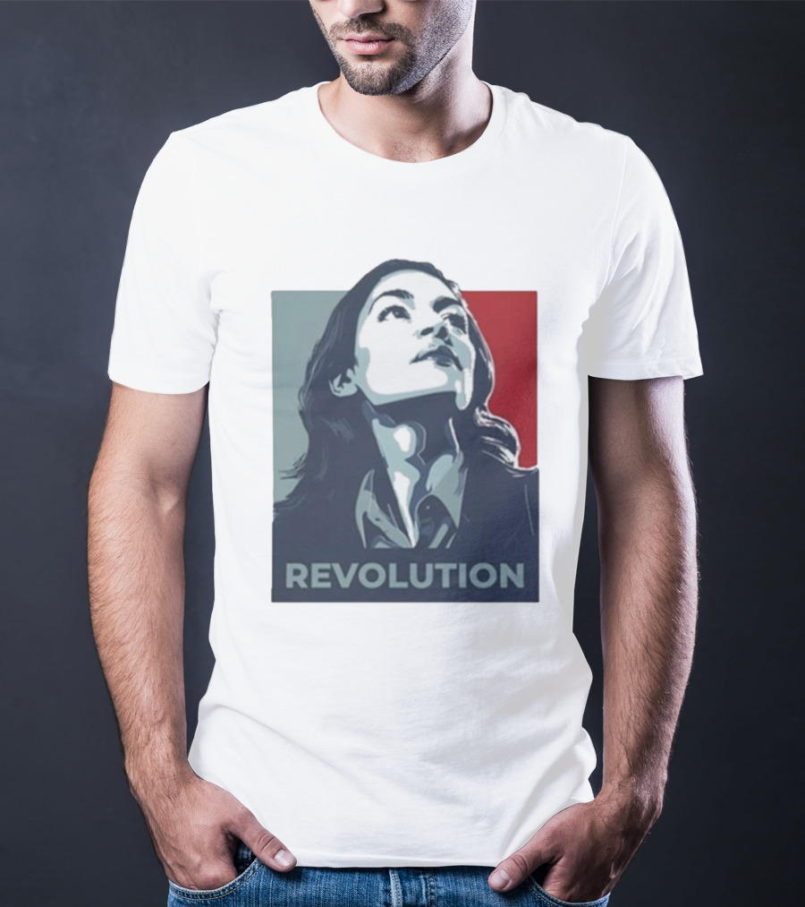 Alexandria Ocasio-Cortez AOC Revolution Inspiration T-Shirt