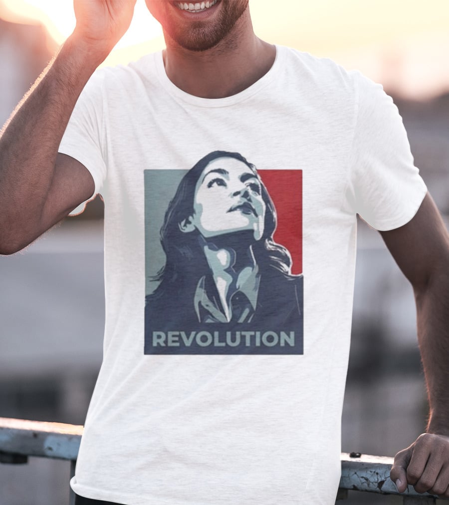 Alexandria Ocasio-Cortez AOC Revolution Inspiration T-Shirt