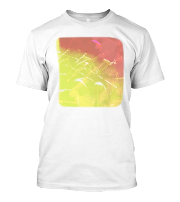 Big Thief Live At Revolution Hal Multicolored Guitar Overlay T-Shirt