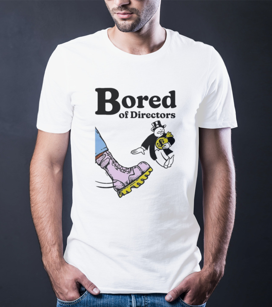 Bored Of Directors Stomp Boot Money Bag T-Shirt