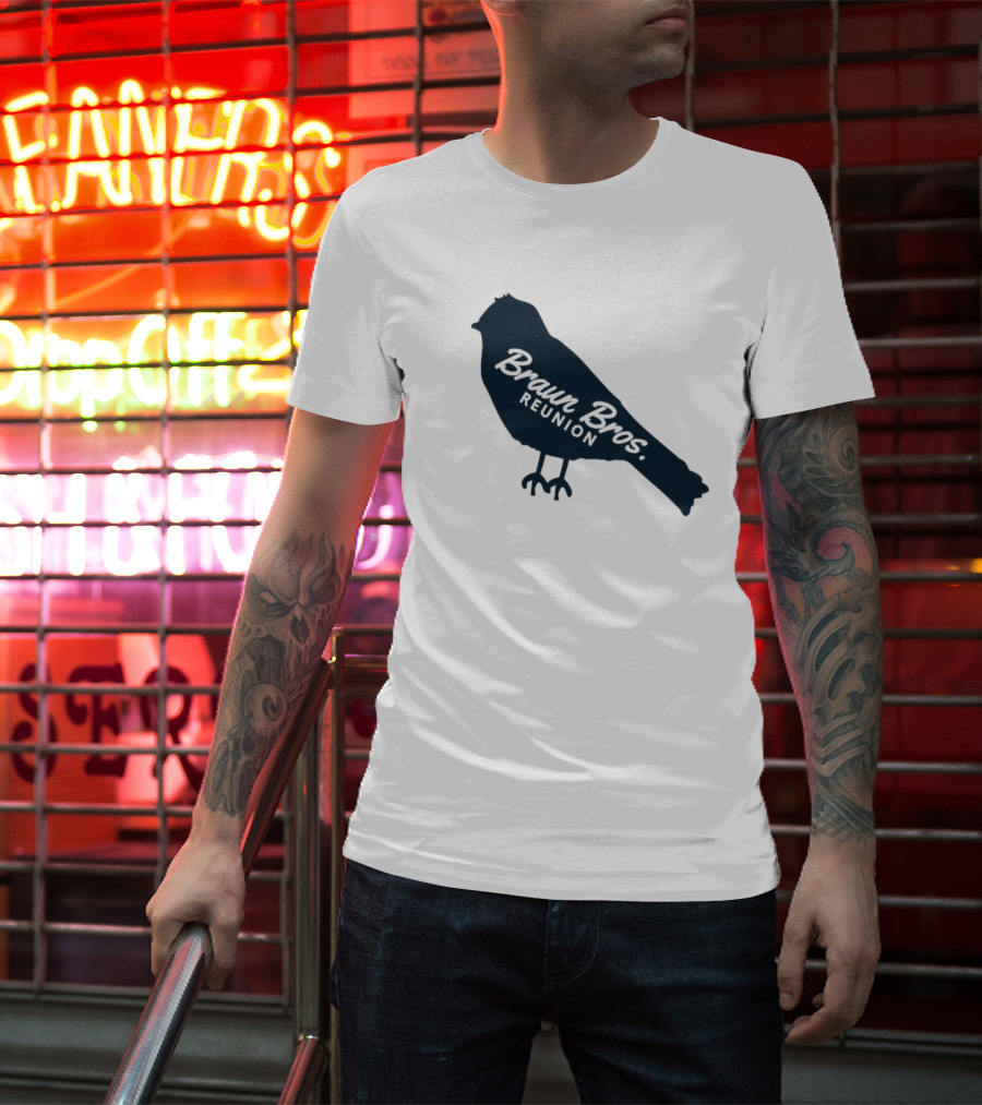 Braun Bros Reunion Bird Silhouette T-Shirt