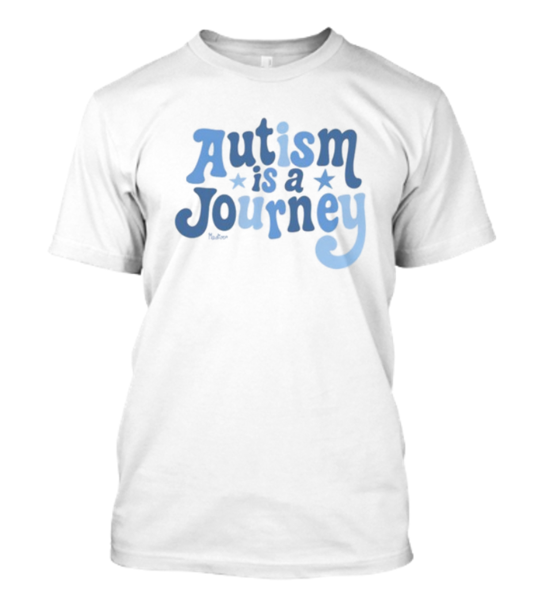 Autism Is A Journey Madison Marilla With Stars T-Shirt