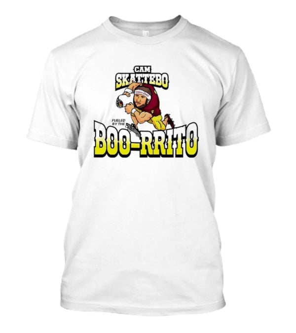 Cam Skattebo Boo-Rrito Football Tackle Motivated By Burrito T-Shirt