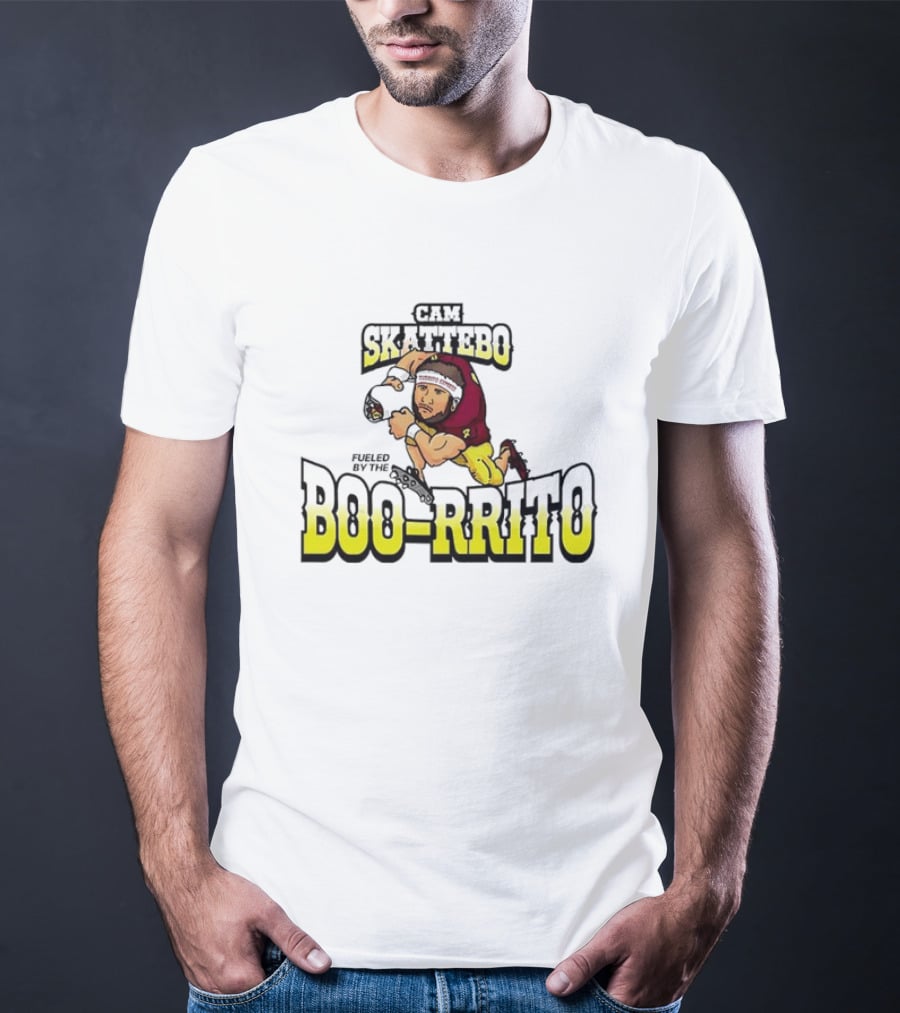 Cam Skattebo Boo-Rrito Football Tackle Motivated By Burrito T-Shirt