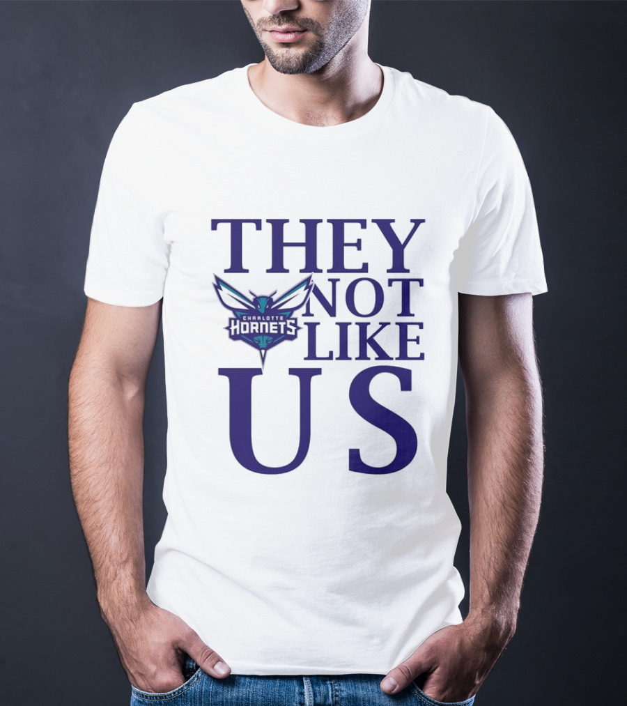 Charlotte Hornets They Not Like Us T-Shirt