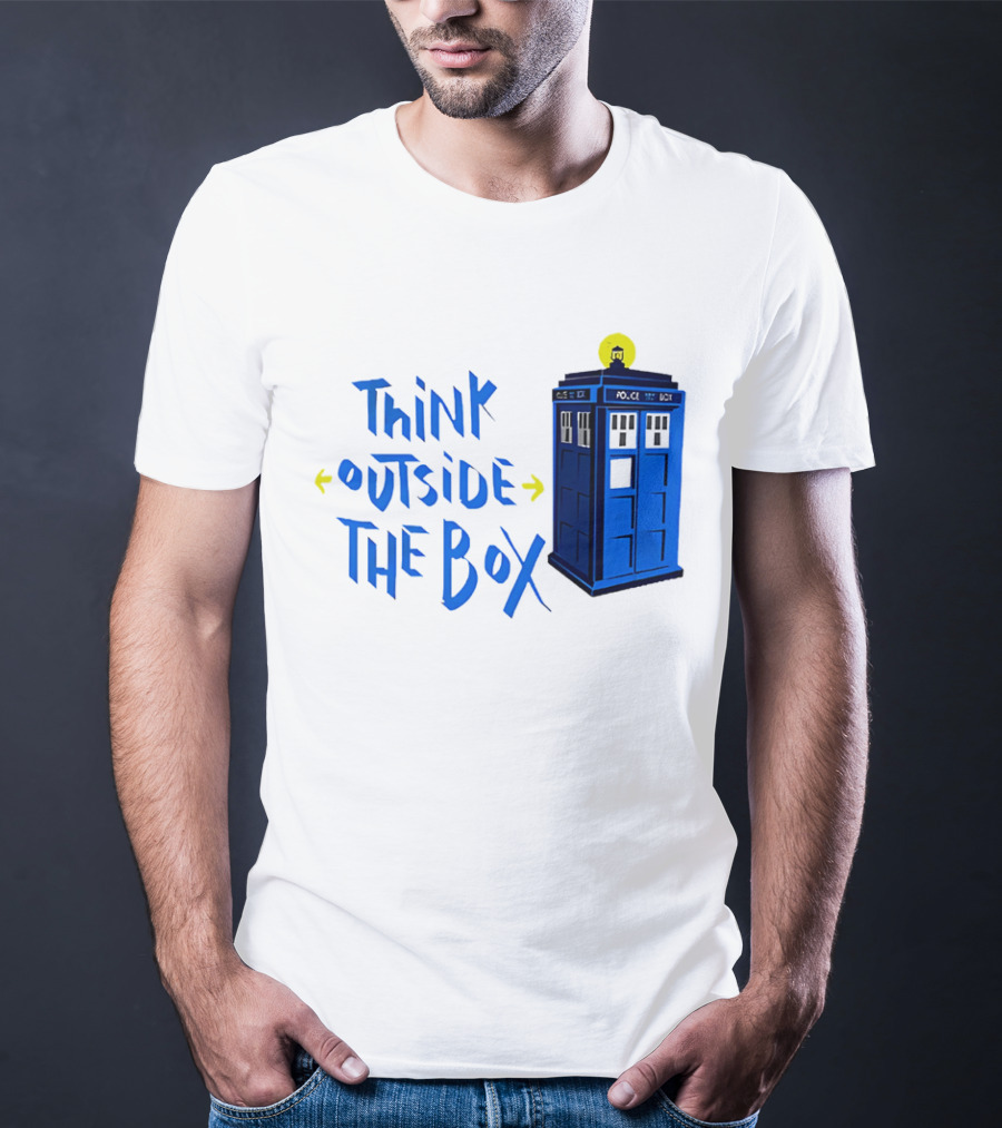Think Outside The Box Doctor Who Tardis T-Shirt