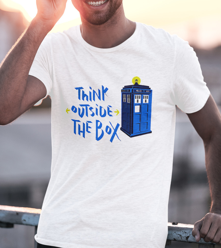 Think Outside The Box Doctor Who Tardis T-Shirt