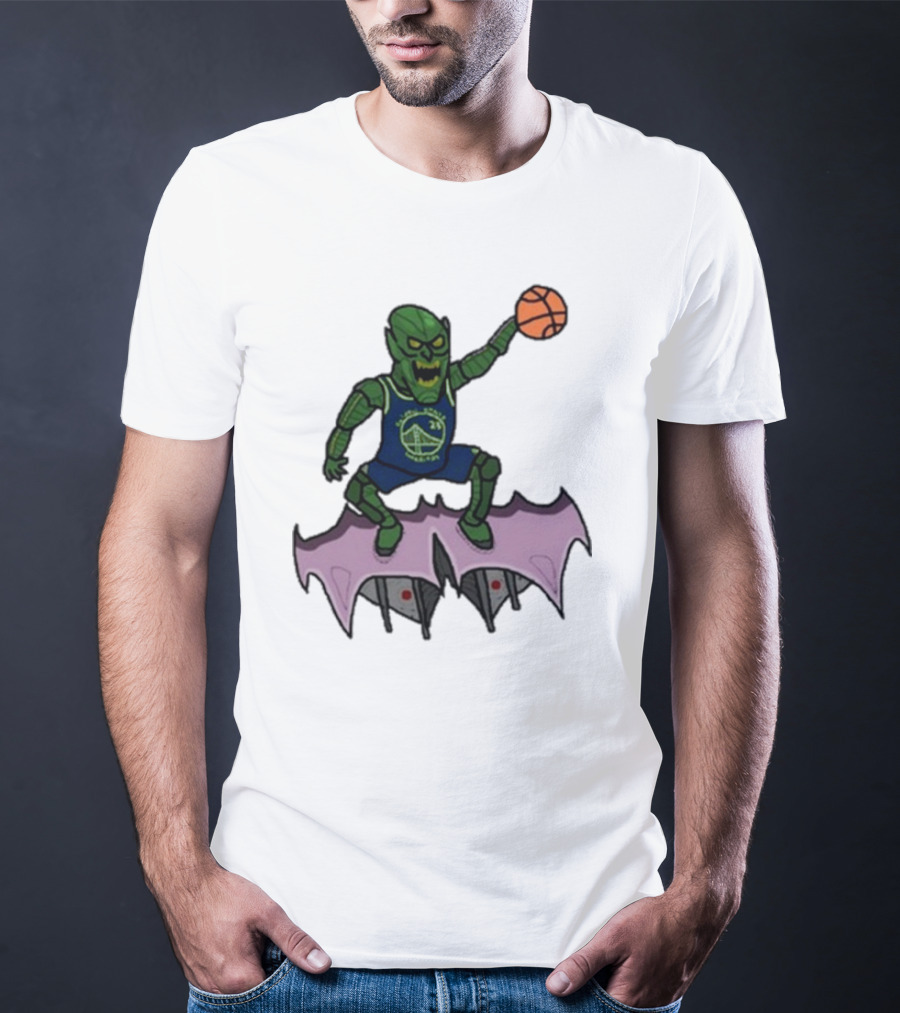 Golden State Warriors Draymond Green Goblin Basketball Crossover T-Shirt
