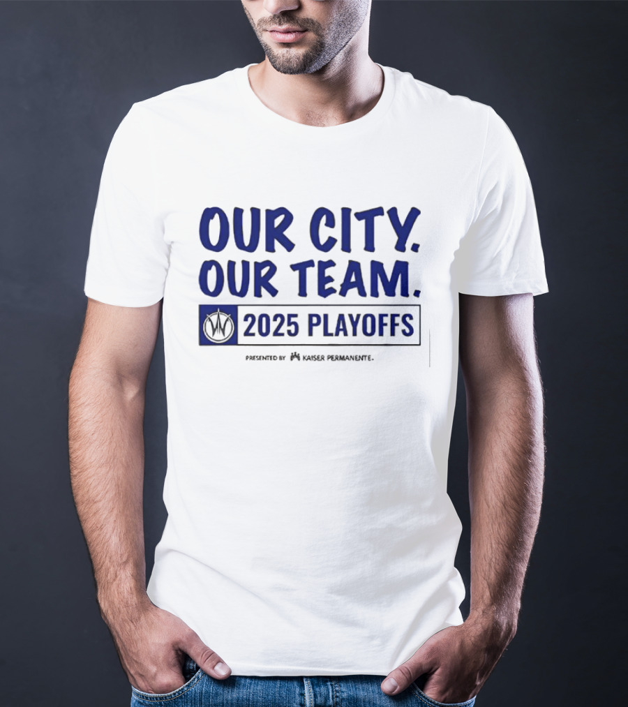 Our City Our Team Golden State Warriors 2025 Playoffs T-Shirt