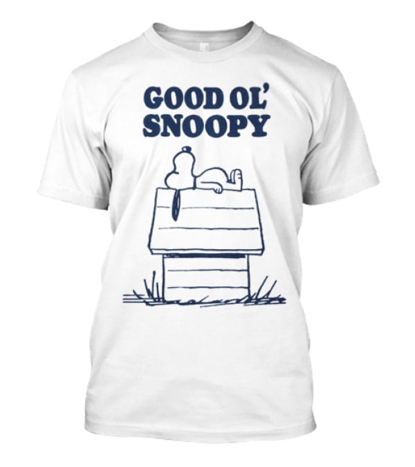Good Ol’ Snoopy Lying On Doghouse T-Shirt