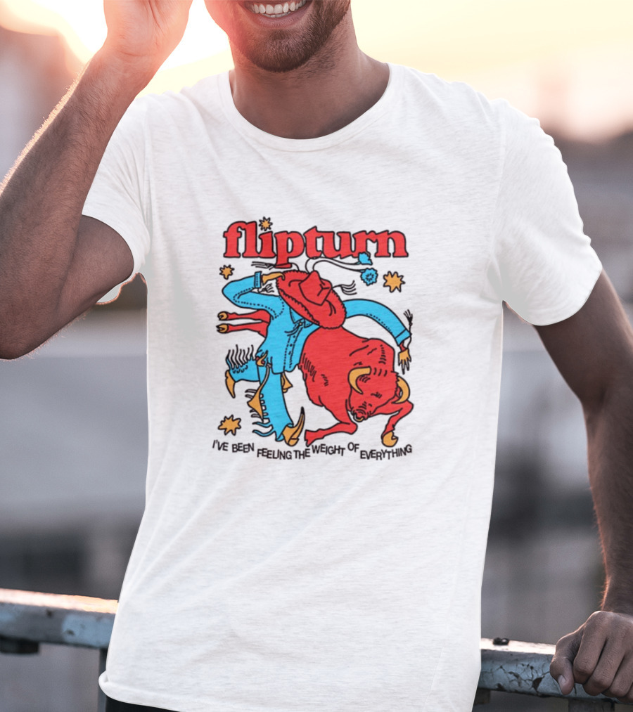 Flipturn Rodeo Clown I've Been Feeling The Word Of Emptiness T-Shirt