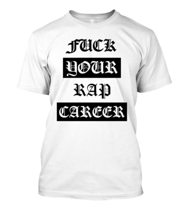 Foos Gone Wild F Your Rap Career Hand Sign Graphic T-Shirt