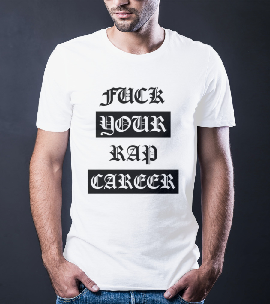 Foos Gone Wild F Your Rap Career Hand Sign Graphic T-Shirt