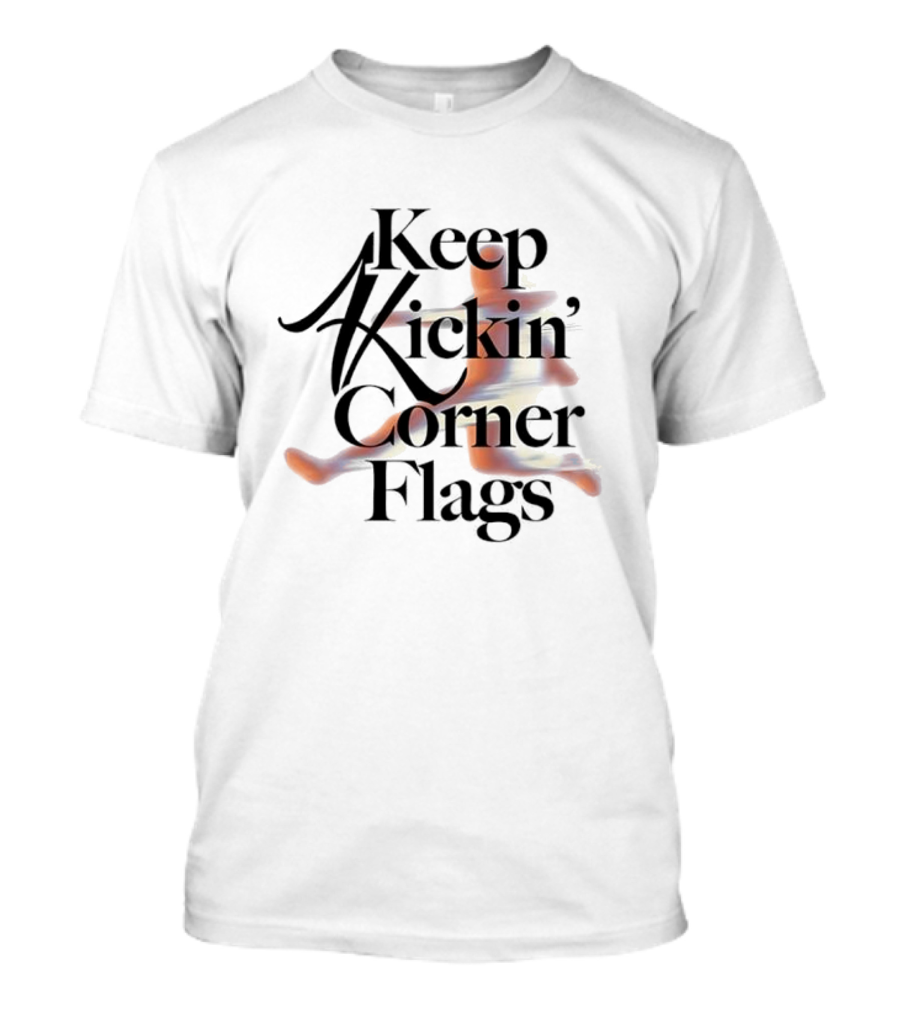 Keep Kickin Corner Flag T-Shirt