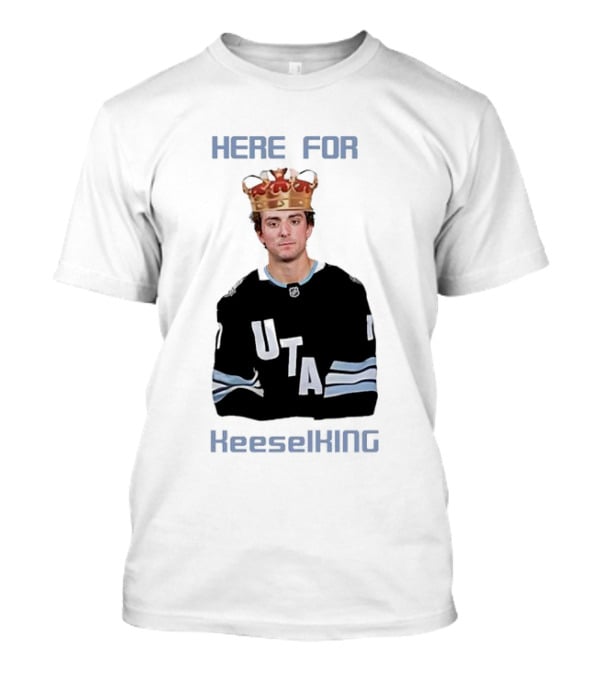 Here For Kesselking Crowned Hockey Player T-Shirt