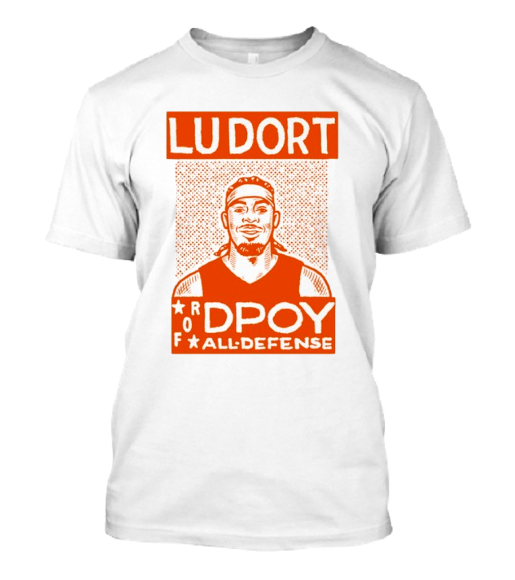 Lu Dort DPOY All Defense Recognition Graphic T-Shirt