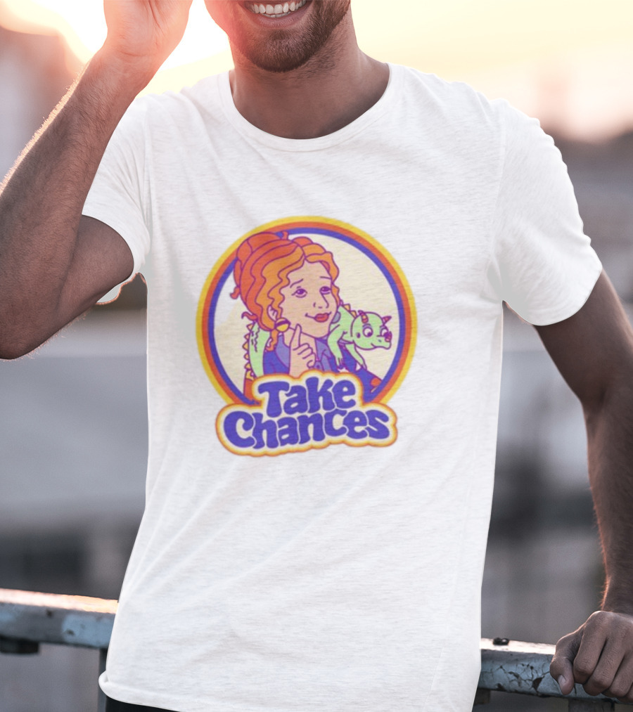 Magic School Bus Take Chances Ms. Frizzle And Liz Adventure T-Shirt