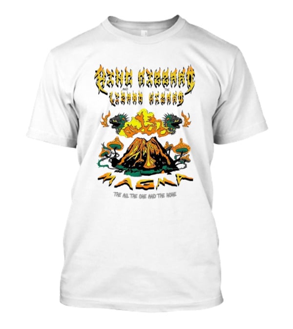 King Gizzard Lizard Wizard Magma Volcanic Imagery T-Shirt