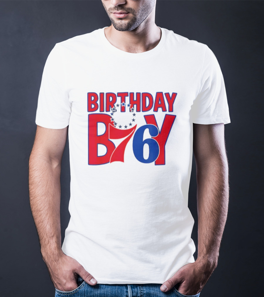 Philadelphia 76ers NBA Birthday Boy B76Y T-Shirt
