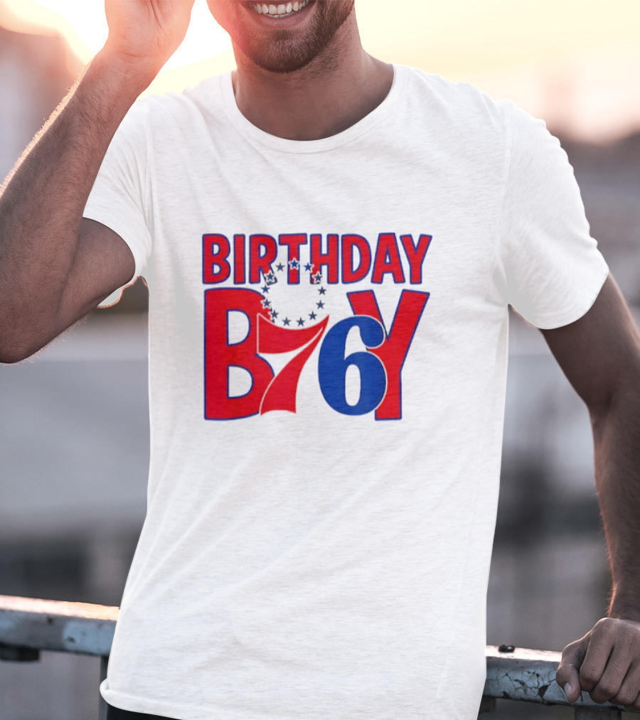 Philadelphia 76ers NBA Birthday Boy B76Y T-Shirt
