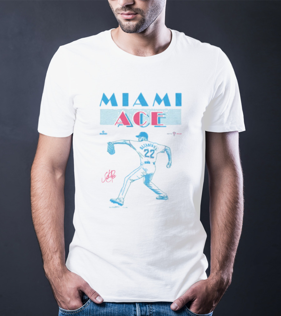 ```Sandy Alcántara 22 Miami Ace Miami Marlins``` T-Shirt
