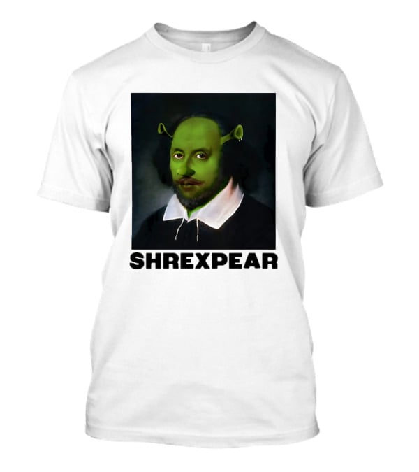 Shrek Shakespeare Shrexpear Parody Fusion T-Shirt
